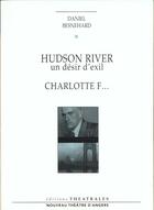 Couverture du livre « Hudson river » de Daniel Besnehard aux éditions Theatrales