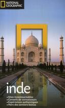 Couverture du livre « Inde » de Louise Nicholson aux éditions National Geographic