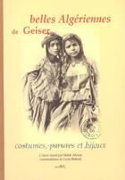 Couverture du livre « Belles Algeriennes De Geiser » de Malek Alloula aux éditions Marval