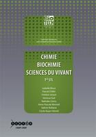Couverture du livre « Chimie, biochimie, sciences du vivant ; terminale STL » de  aux éditions Crdp Bordeaux