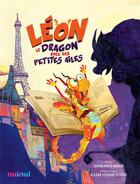 Couverture du livre « Léon le dragon avec des petites ailes » de Giancarlo Macri aux éditions Nuinui