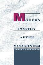 Couverture du livre « Modern Poetry after Modernism » de Longenbach James aux éditions Oxford University Press Usa