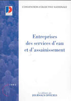 Couverture du livre « Entreprises des services d'eau et d'assainissement » de  aux éditions Documentation Francaise