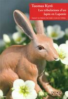 Couverture du livre « Les tribulations d'un lapin en Laponie » de Tuomas Kyro aux éditions Denoel