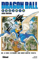 Couverture du livre « Dragon Ball - édition originale Tome 38 : Le duel fatidique Son Gokû contre Végéta » de Akira Toriyama aux éditions Glenat