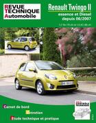 Couverture du livre « Renault twingo ii - essence et diesel, depuis 06-2007 » de Etai aux éditions Etai