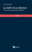 Couverture du livre « Le défi d'un breton ; 