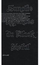 Couverture du livre « Eunolie ; légendes du black métal » de Frederick Martin aux éditions Editions Mf