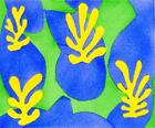 Couverture du livre « Les gouaches découpées de la chapelle de Vence ; l'arbre de vie » de Henri Matisse aux éditions Bernard Chauveau