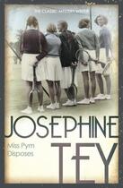 Couverture du livre « Miss Pym Disposes » de Josephine Tey aux éditions Random House Digital