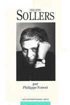 Couverture du livre « Philippe Sollers » de Philippe Forest aux éditions Seuil