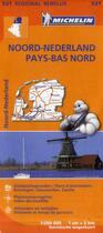 Couverture du livre « Noord-nederland / pays-bas nord » de Collectif Michelin aux éditions Michelin