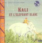 Couverture du livre « Kali et l'éléphant blanc » de Chloe Gabrielli aux éditions Nathan