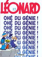 Couverture du livre « Léonard T.17 ; ohé du génie ! » de Bob De Groot et Turk aux éditions Lombard