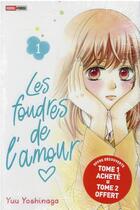 Couverture du livre « Les foudres de l'amour Tome 1 » de Yu Yoshinaga aux éditions Panini