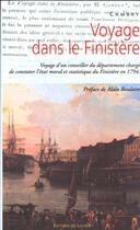 Couverture du livre « Voyage dans le Finistère » de Cambry aux éditions Le Layeur