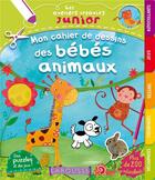 Couverture du livre « Mon cahier de dessins de bébés animaux » de  aux éditions Larousse