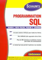 Couverture du livre « Programmation sql » de Mata-Toledo/Cushman aux éditions Dunod