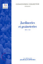 Couverture du livre « Jardineries et graineteries n 3272 2010 - etendue idcc : 1760 » de  aux éditions Direction Des Journaux Officiels