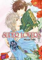 Couverture du livre « Super lovers Tome 1 » de Miyuki Abe aux éditions Taifu Comics