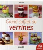 Couverture du livre « Grand coffret de verrines : 154 recettes » de Sylvie Ait-Ali aux éditions Editions Esi