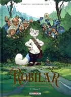 Couverture du livre « Robilar ou le maistre chat T.1 ; maou !! » de David Chauvel et Sylvain Guinebaud aux éditions Delcourt