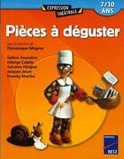 Couverture du livre « Pièces à déguster » de Assouline/Cabelo aux éditions Retz