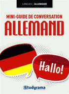 Couverture du livre « Mini-guide de conversation en allemand » de Sandrine Solinas Heilmann aux éditions Studyrama