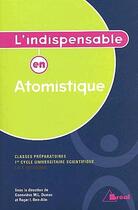 Couverture du livre « L'indispensable en atomistique ; classe prépa-iut chimie » de Ben-Aim aux éditions Breal