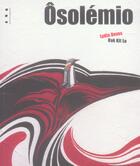 Couverture du livre « Osolemio » de Lydia Devos aux éditions Points De Suspension