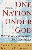 Couverture du livre « One Nation Under God » de Kosmin Barry aux éditions Epagine