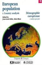 Couverture du livre « European Population T 1 » de Blum aux éditions John Libbey
