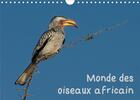 Couverture du livre « Monde des oiseaux africain calendrier mural 2020 din a4 horizontal - des portraits d oiseau fascina » de Wolf Gerald aux éditions Calvendo