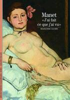 Couverture du livre « Manet » de Francoise Cachin aux éditions Gallimard