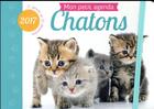 Couverture du livre « Mon petit agenda chatons (édition 2017) » de  aux éditions Editions 365