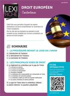 Couverture du livre « Droit européen ; contentieux » de Julie Bauchy aux éditions Enrick B.