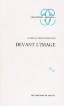 Couverture du livre « Devant l image. question posee aux fins d'une histoire de l'art » de Didi-Huberman G. aux éditions Minuit