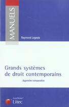 Couverture du livre « Les grands systemes de droit contemporain » de Legeais aux éditions Lexisnexis