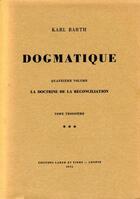 Couverture du livre « Dogmatique barth t.25 » de  aux éditions Labor Et Fides