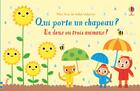 Couverture du livre « Qui porte un chapeau ? - mon livre de bebe usborne » de Sam Taplin aux éditions Usborne