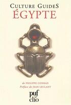 Couverture du livre « Egypte » de Philippe Conrad aux éditions Puf