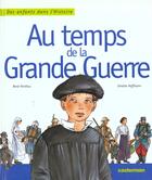 Couverture du livre « Au temps de la grande guerre » de Hoffman/Ponthus aux éditions Casterman