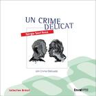 Couverture du livre « Un crime délicat » de Sergio Sant'Anna aux éditions Envolume