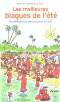 Couverture du livre « Les Meilleures Blagues De L'Ete » de Mina Guillois et Andre Guillois aux éditions Marabout