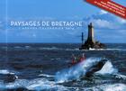 Couverture du livre « Agenda calendrier paysages de Bretagne 2014 » de  aux éditions Hugo Image