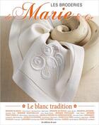 Couverture du livre « Special broderie blanche » de Marie Suarez aux éditions De Saxe