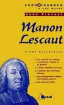 Couverture du livre « Manon Lescaut, de l'abbé Prévost » de Brigitte Prost aux éditions Breal