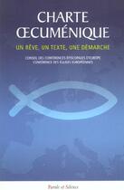 Couverture du livre « Charte oecumenique » de Ccee aux éditions Parole Et Silence