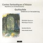 Couverture du livre « Contes fantastiques d'Alsace » de Michele Bardout et Monique Rudolf aux éditions Do Bentzinger