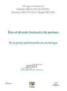 Couverture du livre « Etre et devenir lecteur(s) de poemes » de Brillant R. - Boutev aux éditions Pu De Namur